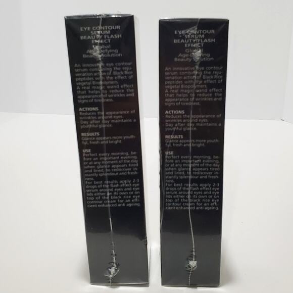 Perlier Black Rice Platinum Eye Contour Serum (1.5 fl. oz.) New In SEALED Box x2 - Picture 3 of 6